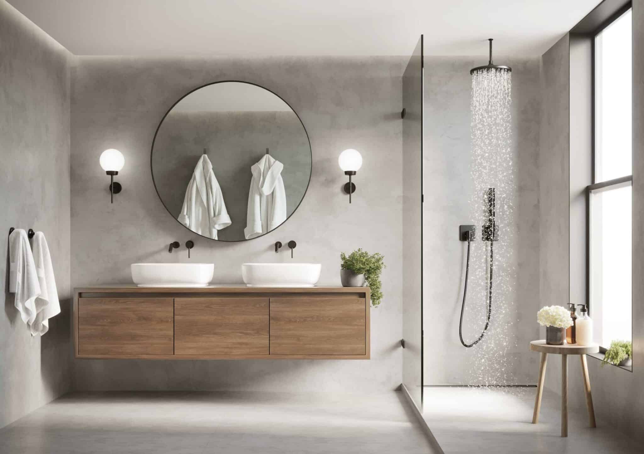 Oppgrader badet med Frantzen Rør AS. Vi tilbyr komplett rehabilitering med gratis befaring, planlegging og fagarbeid – kontakt oss i dag for et tilbud!